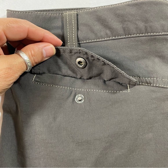 ATHLETA Dipper Mini Skort Golf Skirt pockets Drawstring waist 32 Olive c… - Picture 9 of 15